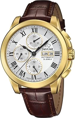 Jaguar Automatic J976/1 Mens Gold Plated Watch