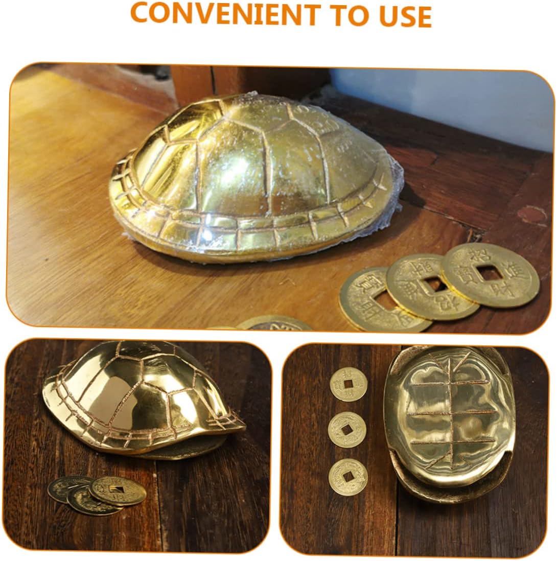 Turtle Shell Adult Divination Tool Chinese Cultural Toys Fortune Telling Game Props