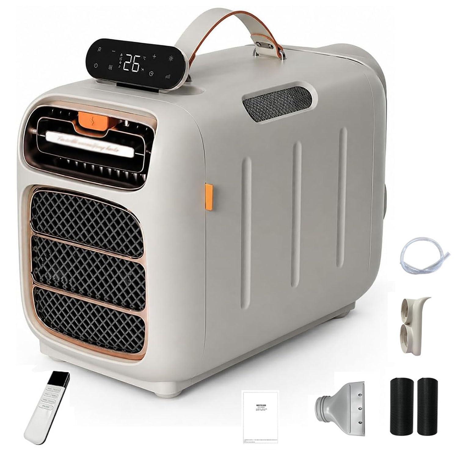 RV & Truck Portable Camper Air Conditioner, Rapid Cooling Heating Tent Air Conditioner, Low Energy Consumption, Touch & Remote Dual Control, for Caravans, Camping, Road Trips(Refrigeration)
