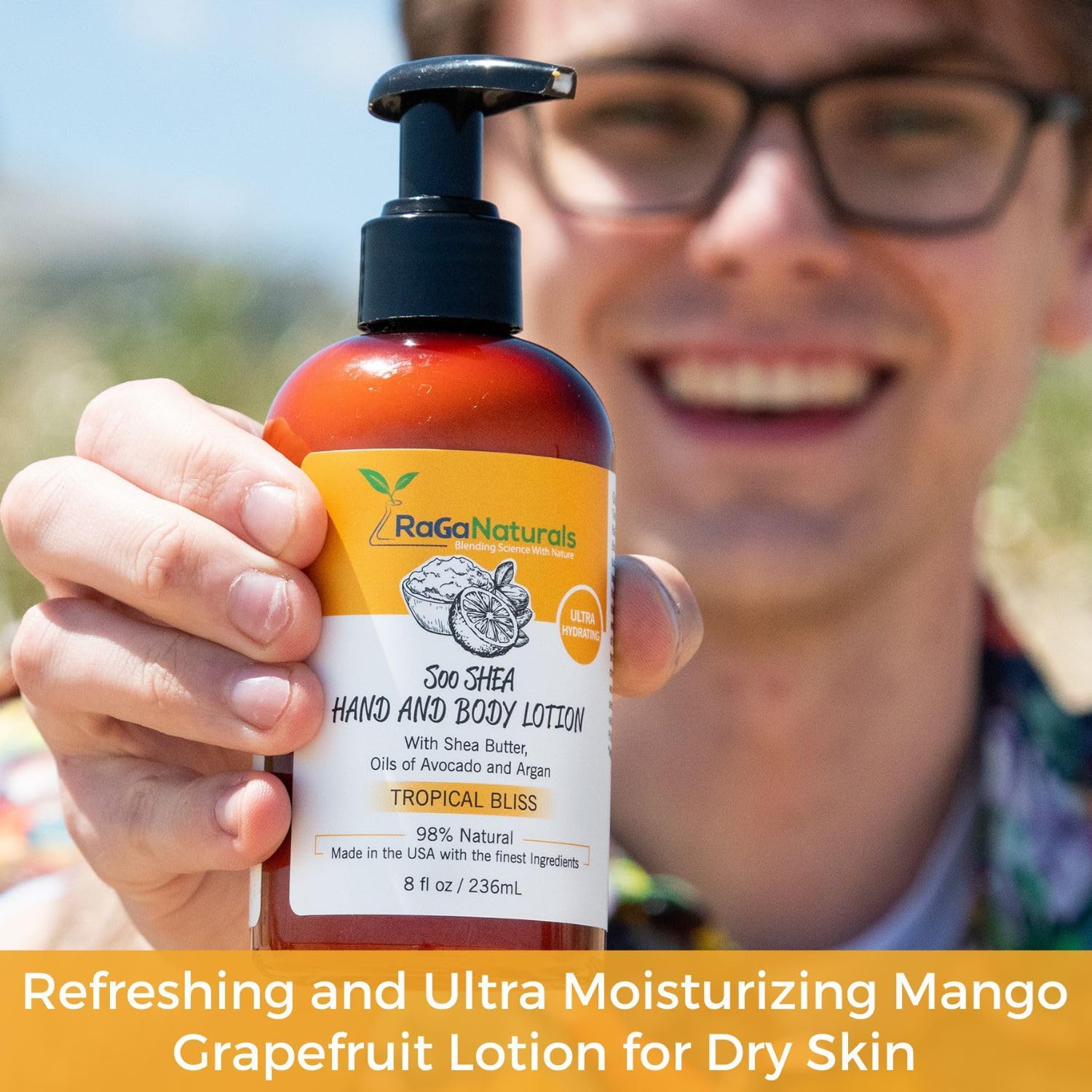 RaGaNatural Mango Shea Butter Body Lotion