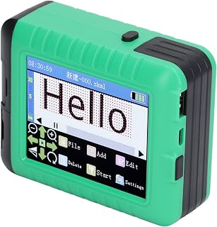 Portable Handheld Inkjet Printer, Portable Intelligent Handheld Inkjet Printer with LED Touch Screen Inkjet Coding Machine for Label, Label Printers