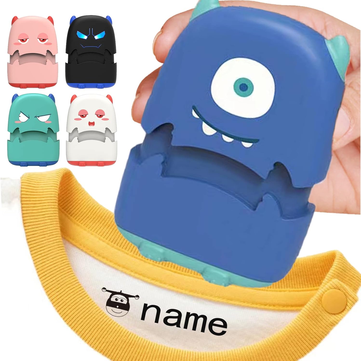 GUWENFENG Name Stamp for Clothes Kids,Personalised