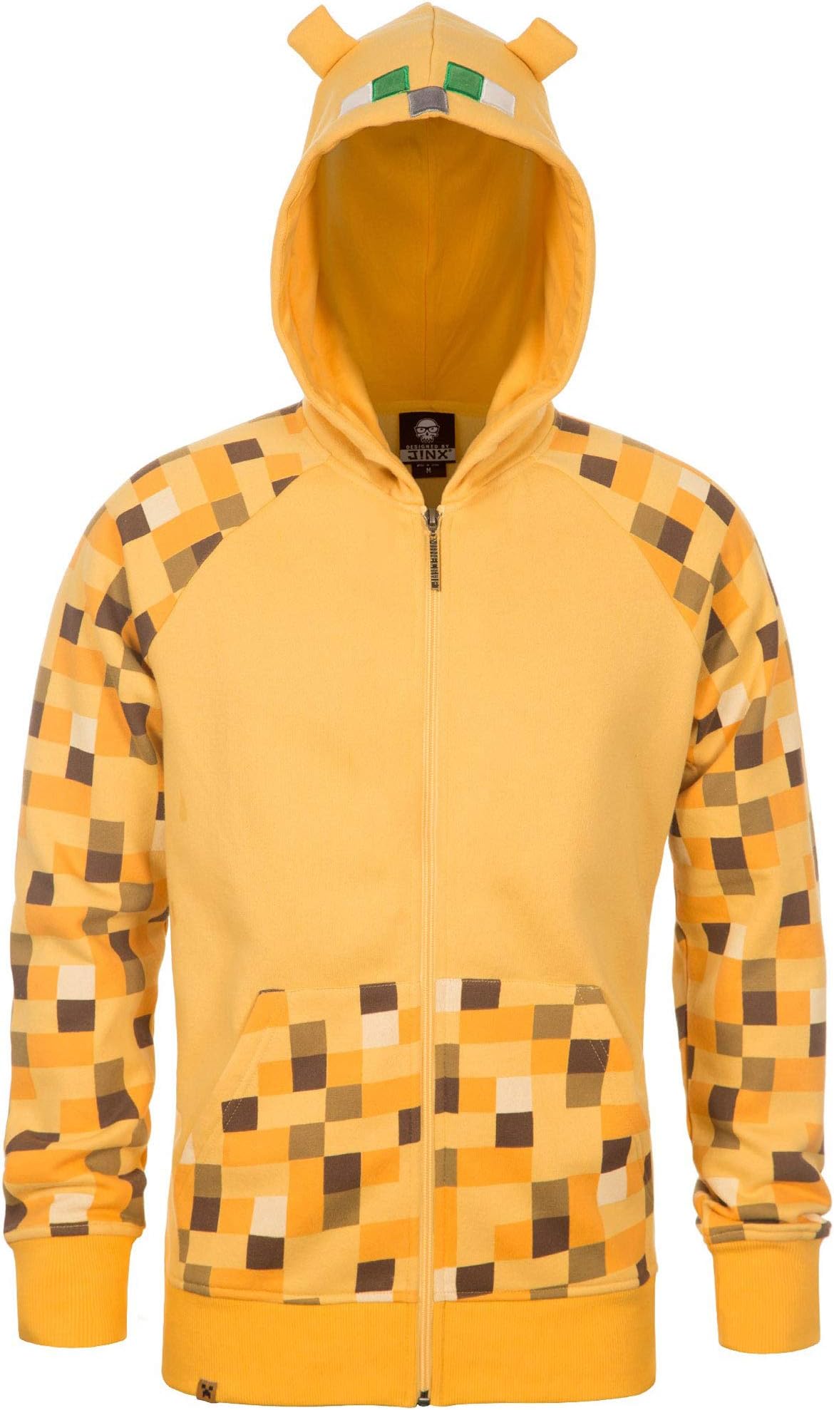 JINX Minecraft Big Boys' Ocelot Premium Zip-Up Hoodie