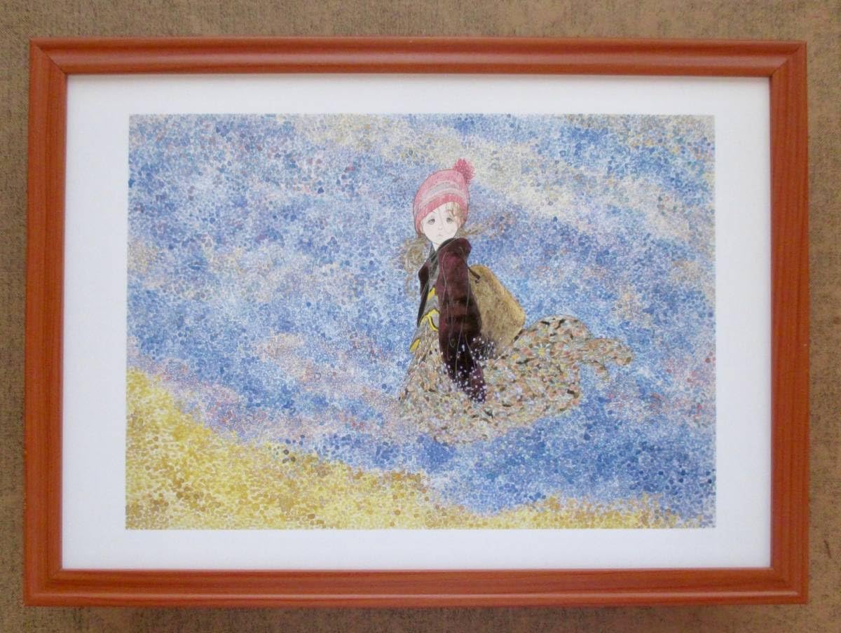 額装詩「風」 額装詩「風」