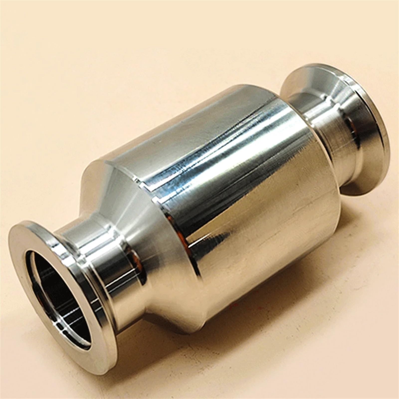 KF16 KF25 KF40 KF 50 KF63 KF80 KF100 304 zawór zwrotny ze stali nierdzewnej do pompy próżniowej Homebrew (Kf-80 wąż 114 mm)
