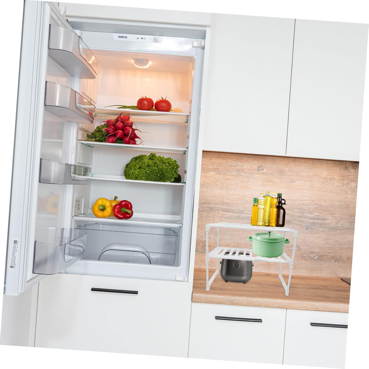 Pull Out Under Sink Organizer Kitchen Storage Rack Multi-use Organizer