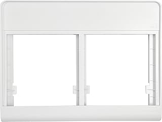 GE WR17X11662 Genuine OEM Vegetable Pan Cover Frame (White) for GE Refrigerators