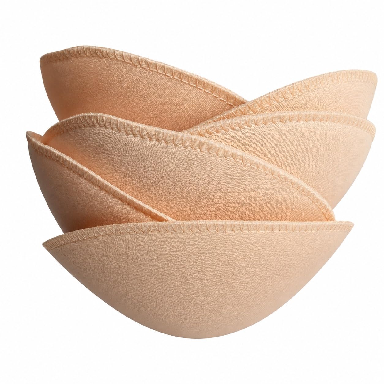 3 Pairs Round Soft Bra Inserts Pads Removable Sport Bra Cups Inserts Mastectomy Bra Inserts for Bikini Top Swimsuit Multicolour-image-27