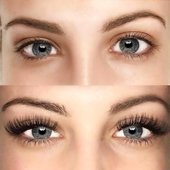 Eyelash Extensions 0.03/0.05/0.07/0.10/0.15/0.20 C CC D DD Curl 7-15mm Individual Lashes Premium Classic Lash Soft Matte Dark Professional Eyelashes Extension(0.03-CC-MIX)