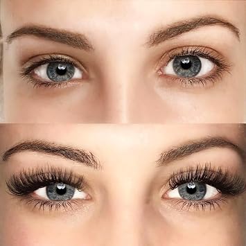Eyelash Extensions 0.03/0.05/0.07/0.10/0.15/0.20 C CC D DD Curl 7-15mm Individual Lashes Premium Classic Lash Soft Matte Dark Professional Eyelashes Extension(0.03-CC-MIX)