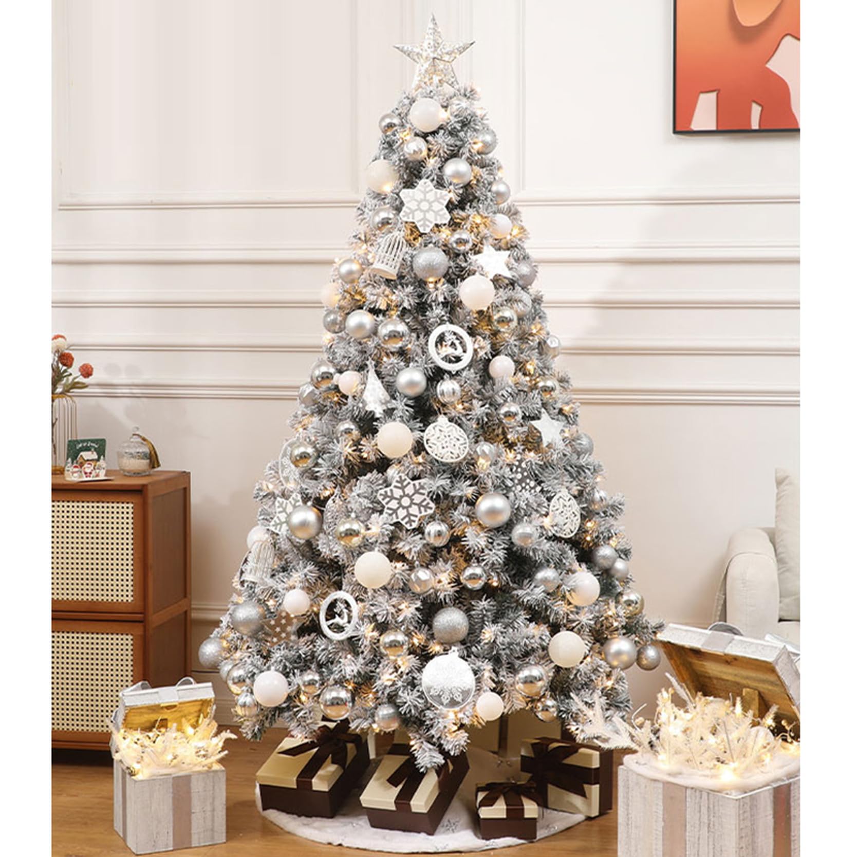 Amazon.co.jp: HGJH クリスマスツリー 大型 針葉樹 まるで本物 トウヒ