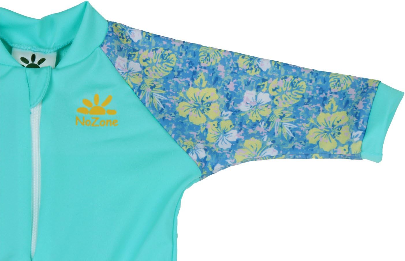 Nozone Fiji Sun Protective Baby Swimsuit, Double Zipper, UPF 50+ image 3