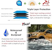 Vista 4 de Winjet Compatible con Dodge Challenger 2015 2016 2017 2018 2019 2020 - Luces antiniebla de conducción + interruptor + kit de cableado