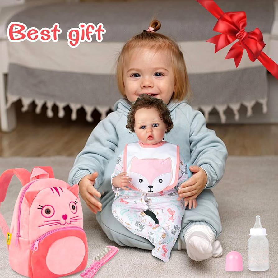 Amazon.co.jp: リボーンベビードール服 フォックスアクセサリー 22