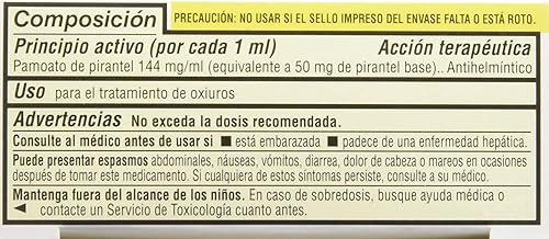 Miniatura 4 de REESE'S PINWORM Líquido medicinal para toda la familia, fuerza de prescripción completa, 2 onzas, # 1 recomendado por el médico, desparasitante