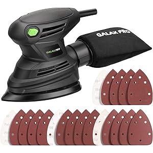 Enertwist Detail Sander, 13000OPM 