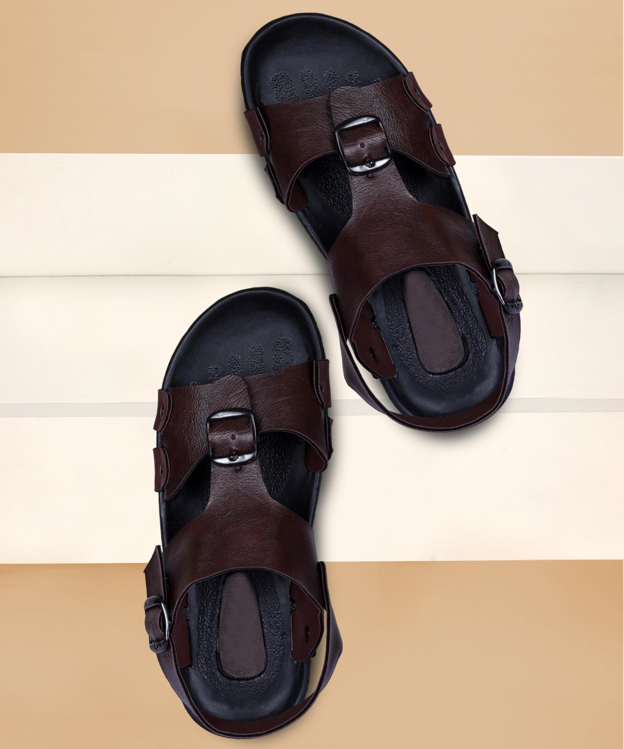 style height Men Sandals - Style No. Sandal-Glolitestyle-Bukle-picture-27