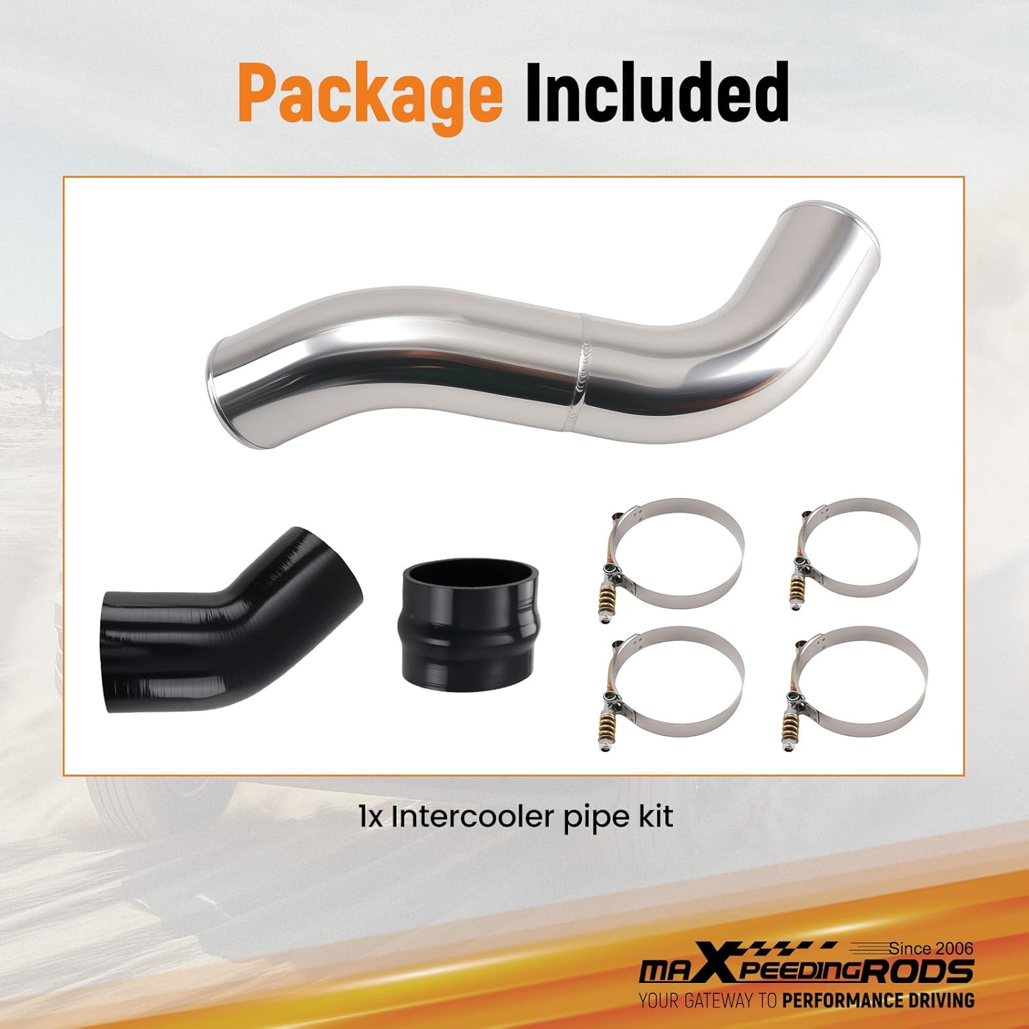 maXpeedingrods 3.5" Cold Side Intercooler Pipe Kit for Dodge Ram 6.7L Cummins Diesel 2019-2021