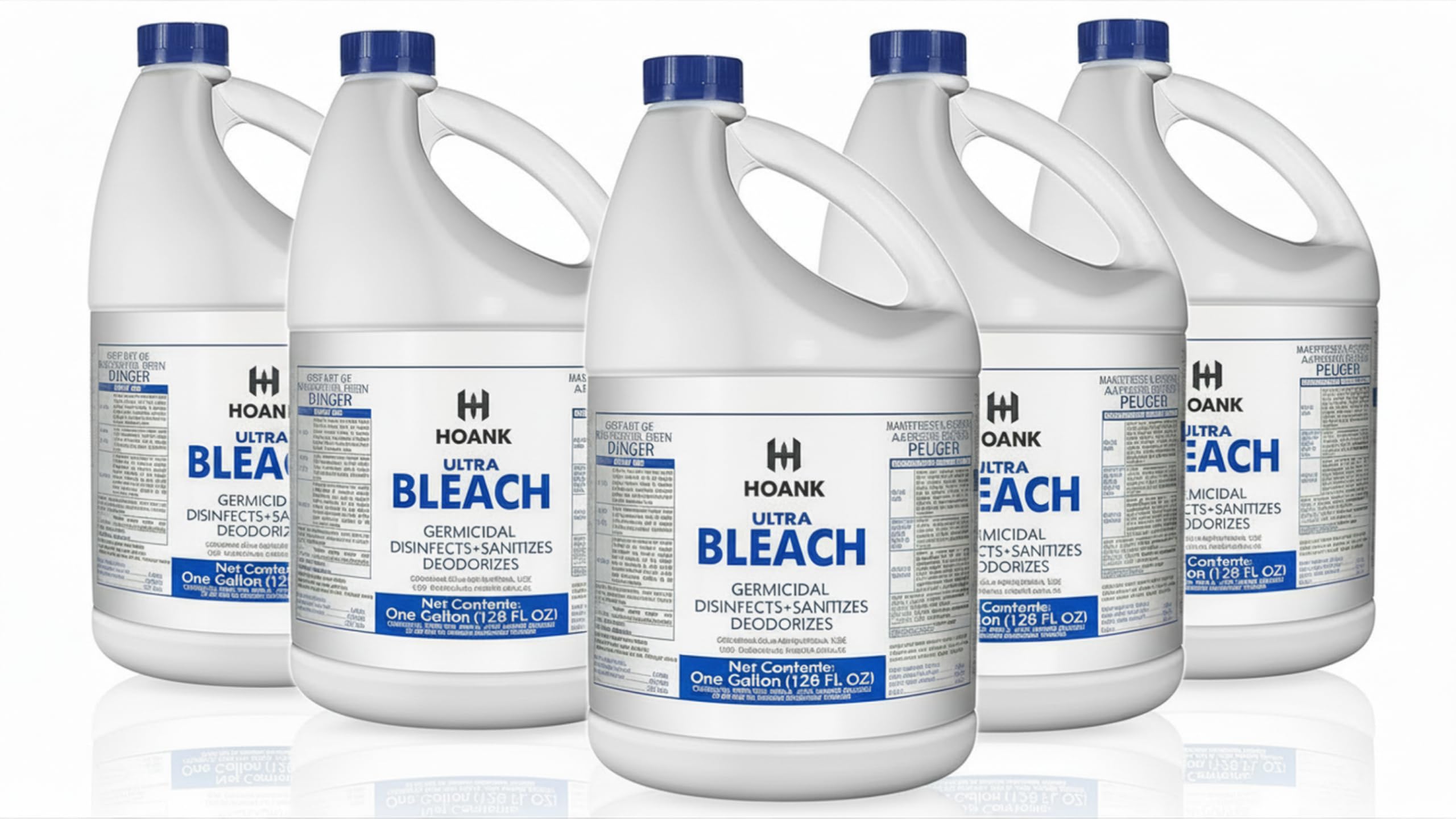 ( 6 Gallon) Ultra Germicidal Liquid Bleach -Disinfecting, Sanitizing, Deodorizing, Mold & Mildew Stain Remover, For Laundry, Household and Commercial