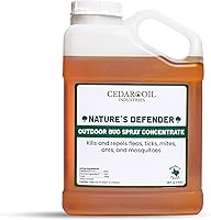 Vista 9 de Nature's Defender - Concentrado de césped y jardín, control de plagas totalmente natural para espacios al aire libre, fabricado con aceite de madera