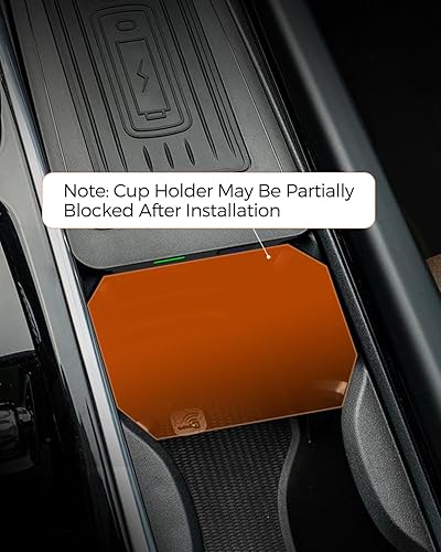 Miniatura 4 de Car Wireless Phone Charger for Volvo 2017-2025 XC90 XC60 S90 S60 V90 V60 2025 2024 2023 2022 2021 2020 2019 2018 2017 Center Console Accessories