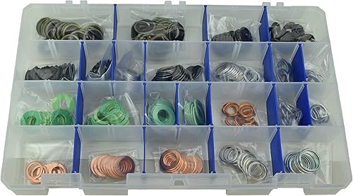 Miniatura 4 de Buy Auto Supply # APC93000 - Kit surtido de juntas de tapón de drenaje de aceite maestro - 23 estilos283 piezas