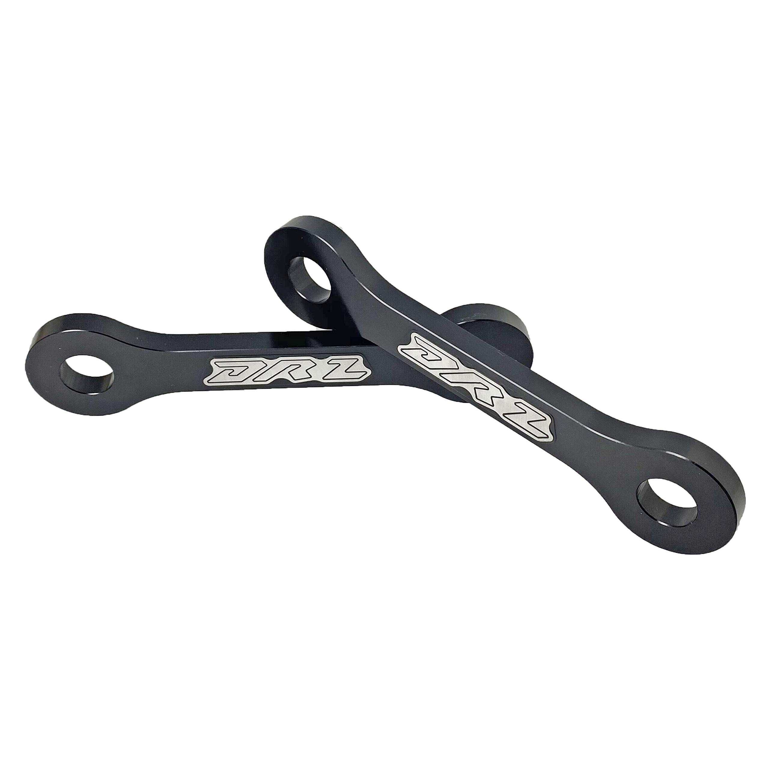 CNC 2" Lowering Links Drop Kit For Suzuki DRZ DR-Z 400SM 400S 400E 2000-2021 (Black)