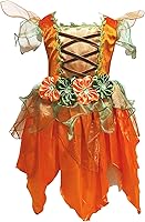 Vista 3 de Petitebella - Vestido de disfraz de hada 1-10 años Naranja