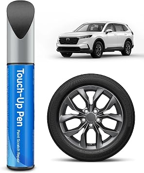 Grey/Dark Charcoal Charcoal Wheel Scratch Repair Pen for Honda Vehicles Wheel Scratch Repair Pen Quick and Easy Fix for Scratches/Rust/Corrosion