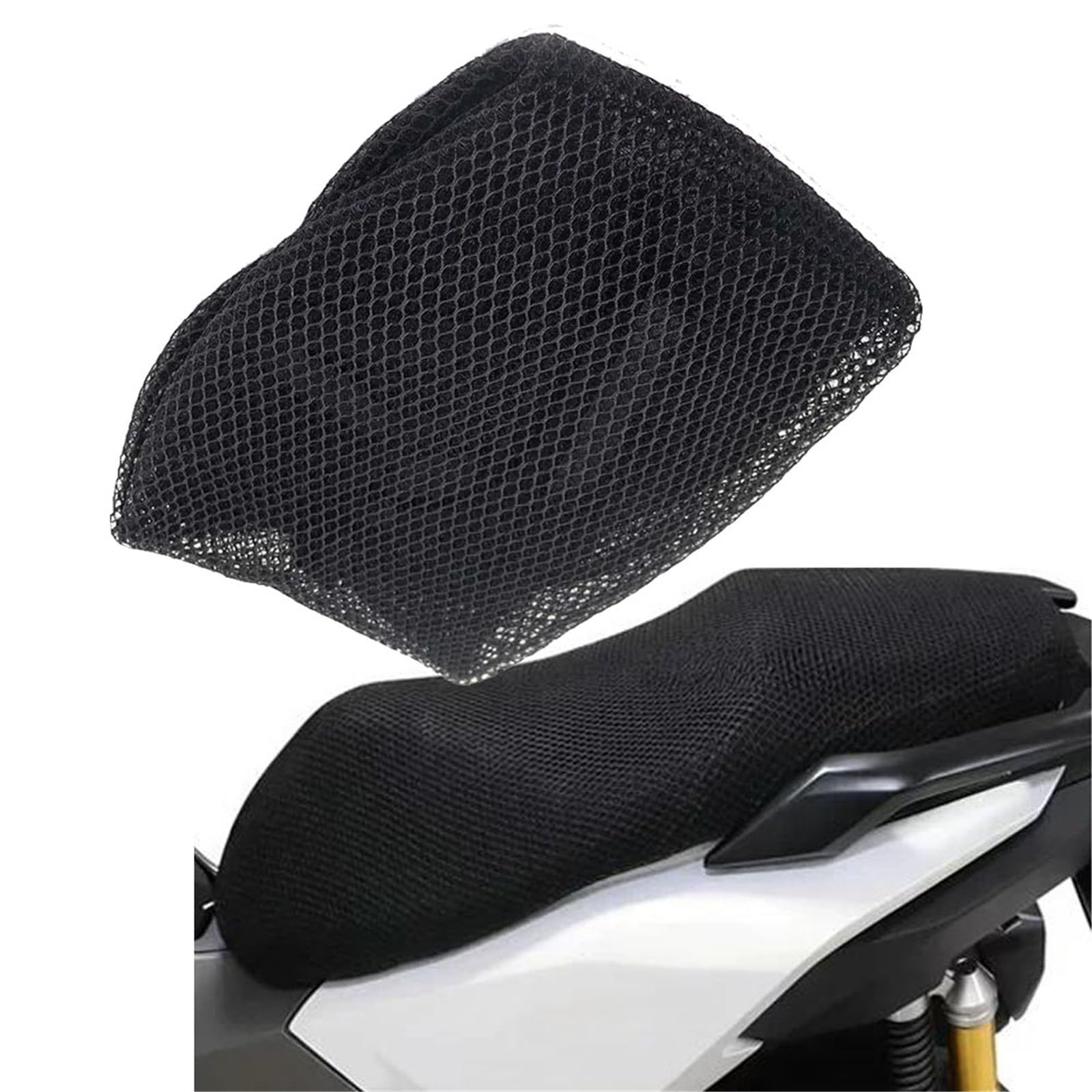 Funda de asiento para Honda ADV 160 ruta cómoda con malla resistente 6