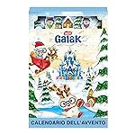 Immagine di GALAK Calendario Avvento 2025 Personaggi di Cioccolato Bianco ripieno con Cereali 196,8g