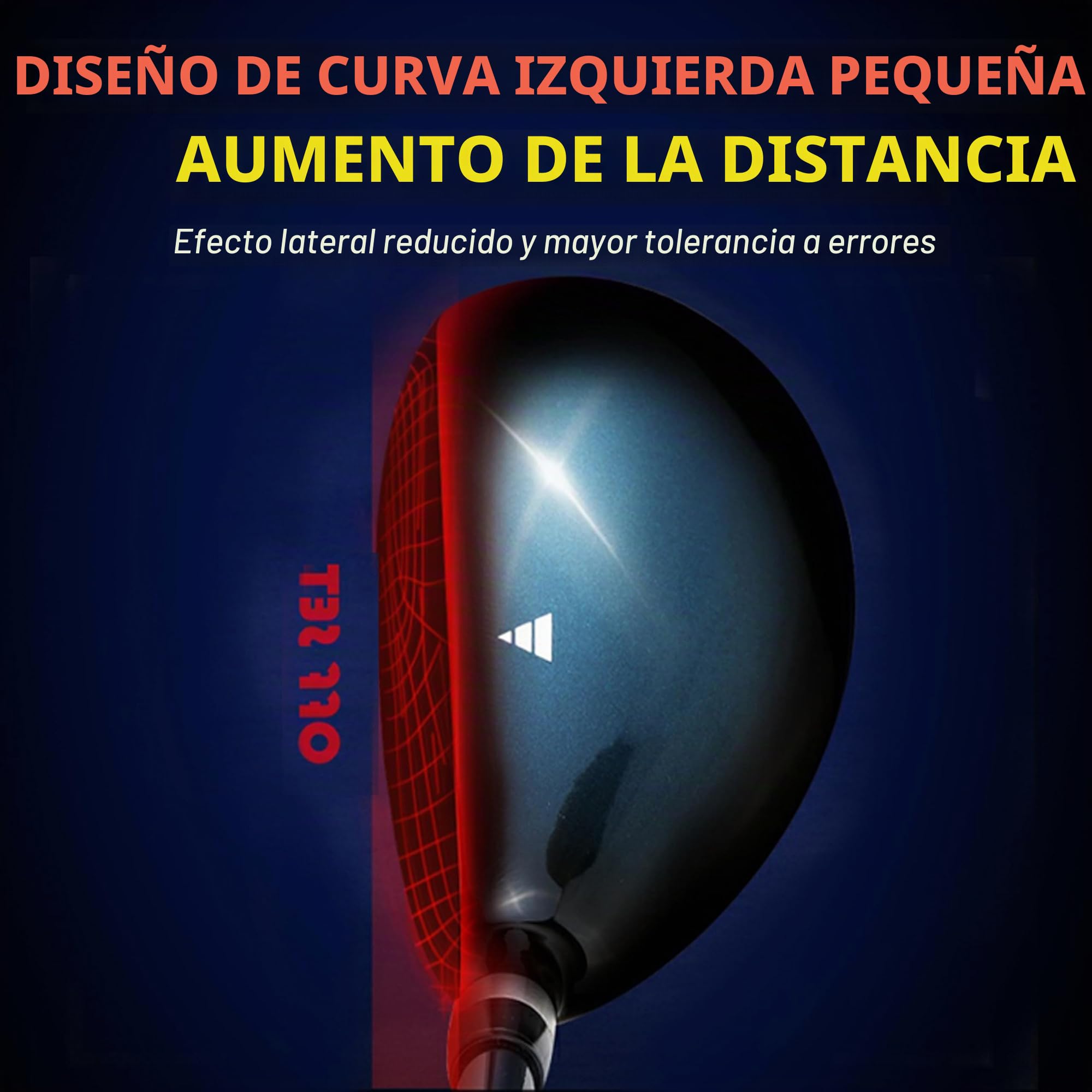 PGM Juego de palos de golf 18 piezas para hombre - Titanio Driver #1, híbrido, hierros, putter, bolsa con 5 fundas