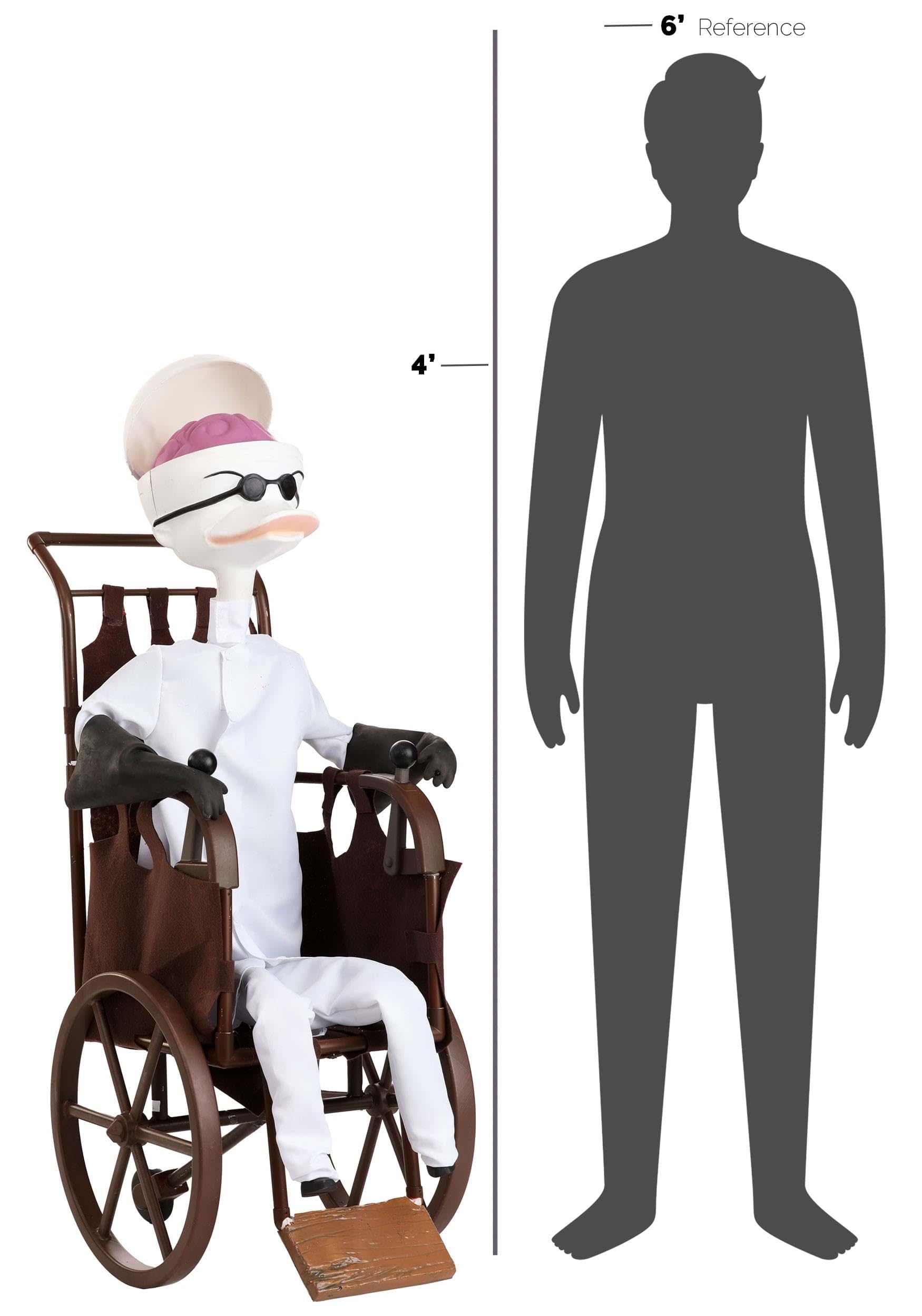 Nightmare Before Christmas Dr. Finkelstein 4ft Animatronic