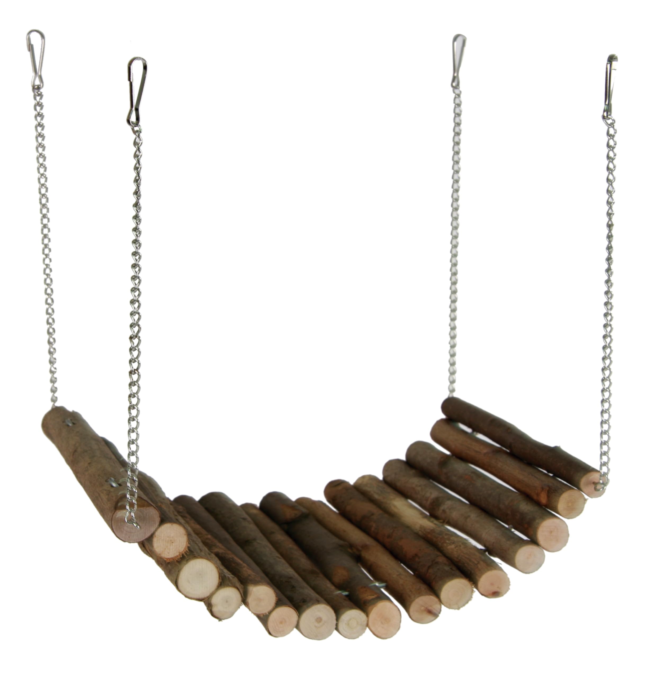 Bubimex Natural Wooden Bridge for Rodents, 19 x 30 cm