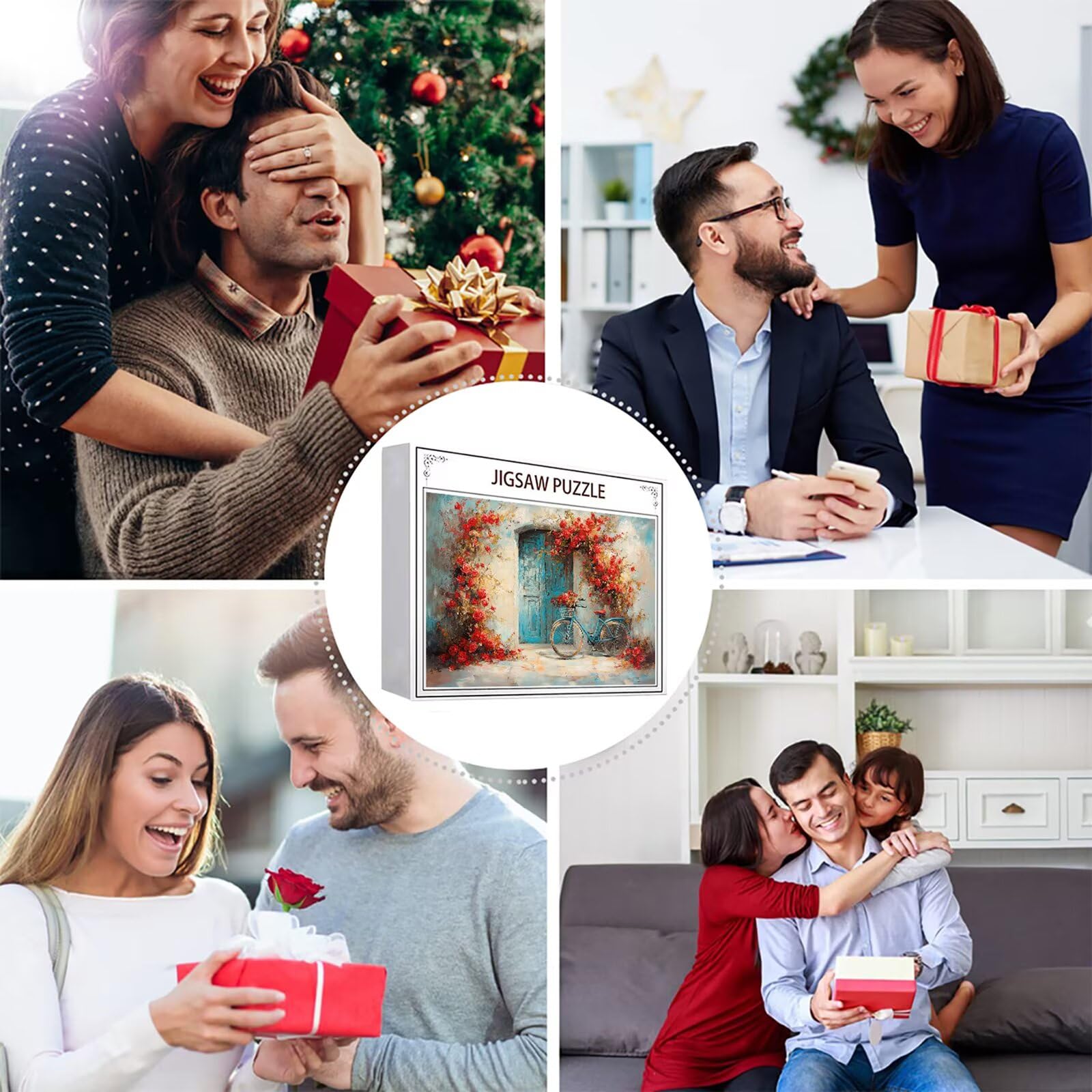Puzzle 3000 elementów puzzle rowerowe dla dorosłych różowe 122 x 81 cm Unikalne rzemiosło klasyczne 3D drewniana układanka do rodzinnych gier aktywnych, układanka do samodzielnego wykonania nawet do