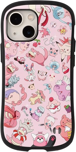 Amazon Co Jp ポケットモンスター ポケモン Iface First Class Iphone 13 Mini 専用 ケース ピンク おもちゃ