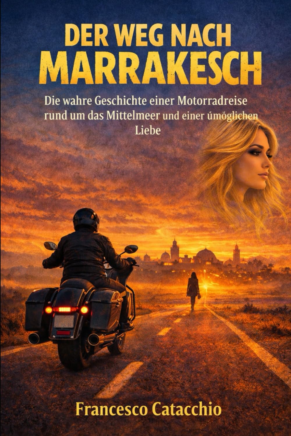 DER WEG NACH MARRAKESCH: Die wahre Geschichte einer Motorradreise rund um das Mittelmeer und einer unmöglichen Liebe