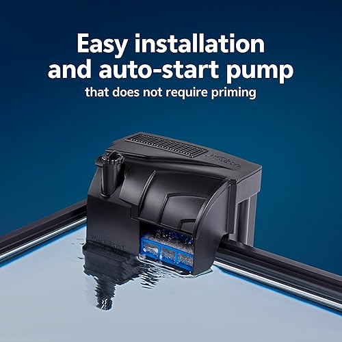 Miniatura 4 de Aqueon SmartClean - Filtro de alimentación con cartucho de filtro EcoRenew, cambios de agua rápidos y fáciles, funcionamiento silencioso, flujo