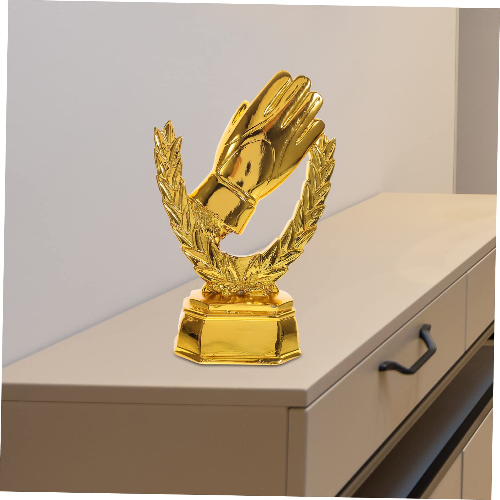 Toddmomy Coppa di Calcio Squisita Coppa per Portiere di Calcio in Decorazione Guanto da Scrivania