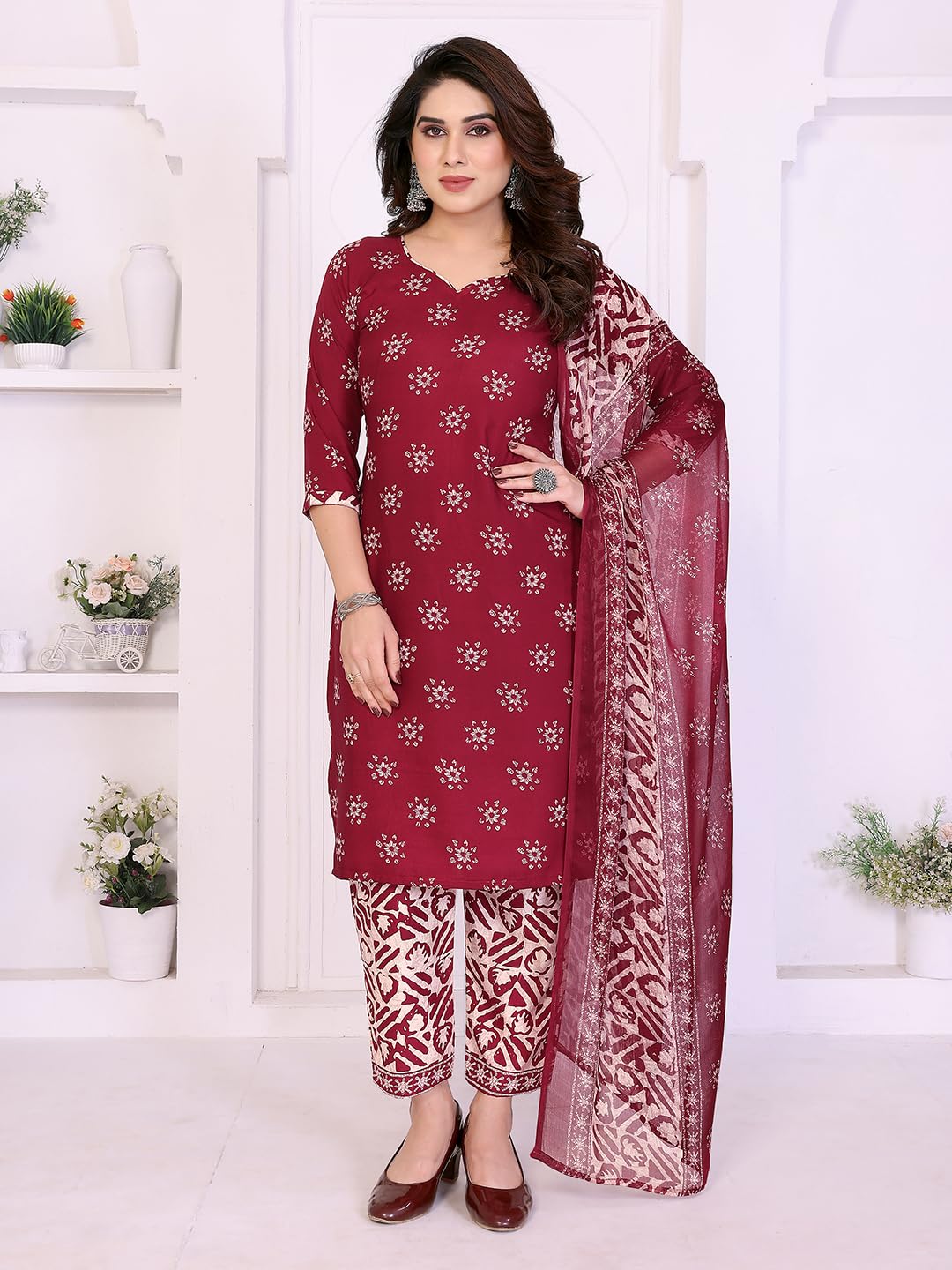 anand sarees ANAND Women's Printed Unstitched Dress Material-picture-44