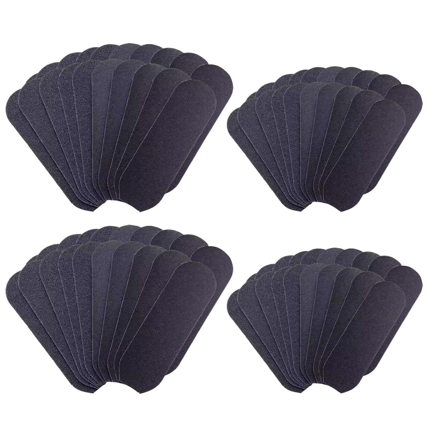 80 Stück Fußfeilen-Ersatzblätter, Fußfeilen-Schleifpapierblätter, Pediküre-Fußfeilen-Ersatzpads, Verschleißfeste Und Wasserdichte Schleifpads, Schleifpads Für Raue Und Feine Oberflächen
