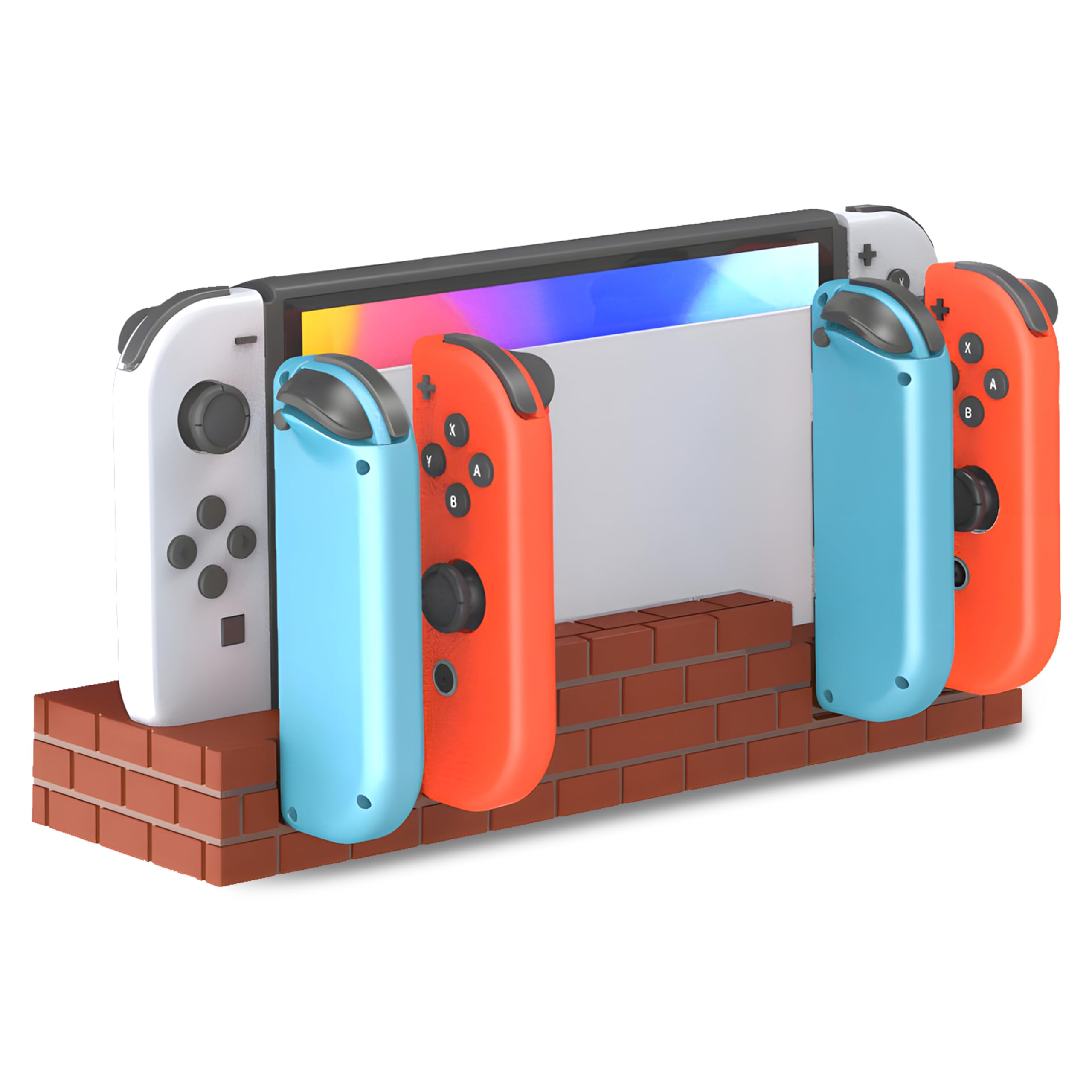 Amazon.co.jp: POKEKOALA マリオ赤レンガスイッチコントローラー