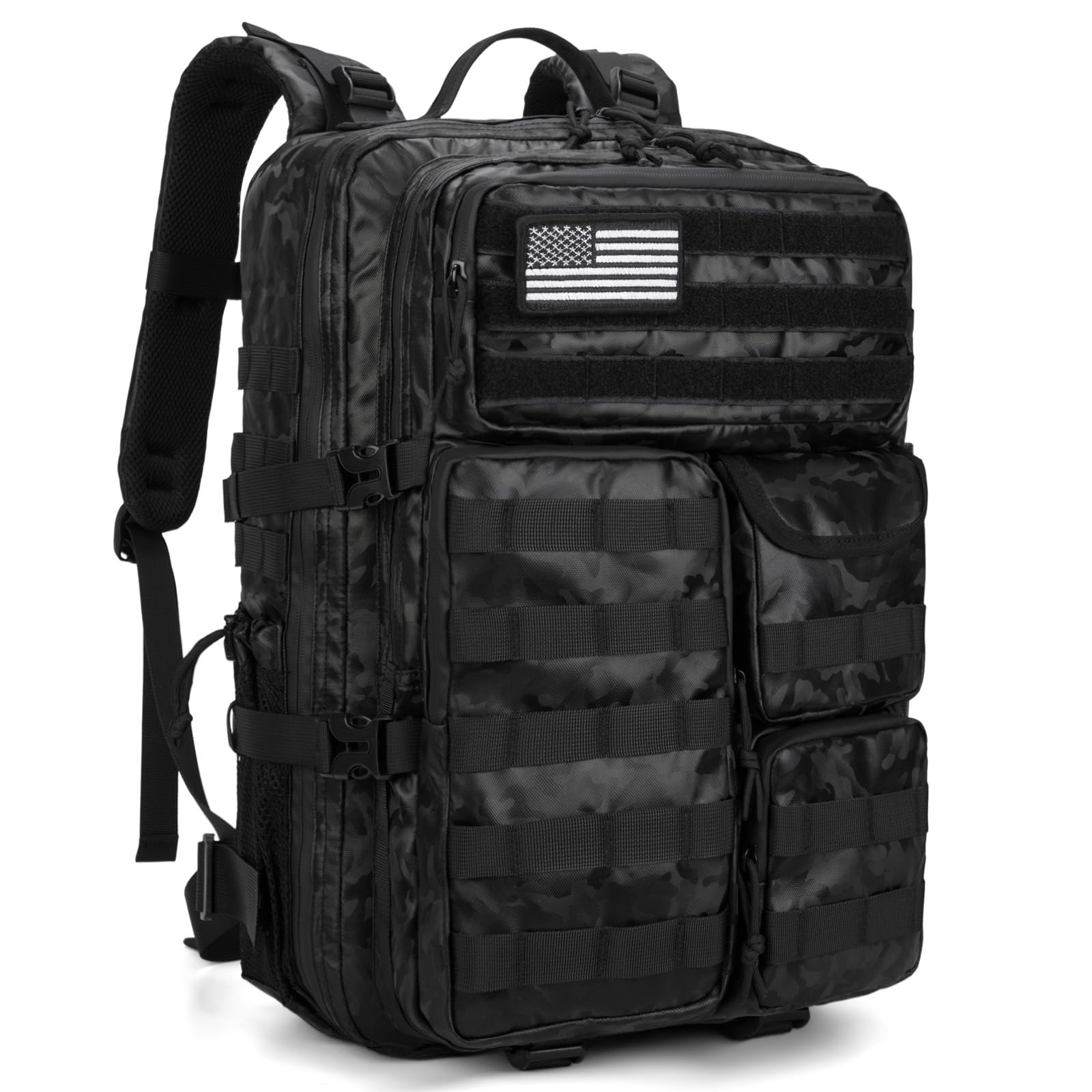 Wotony Tactical Backpack for Men-Military Waterproof Backpack with Multiple Pockets and Tactical Gear for Outdoor Adventures