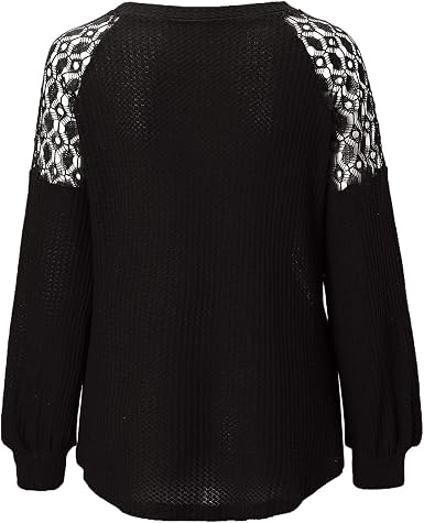 Women Ladies Stitched Lace Jumpers 