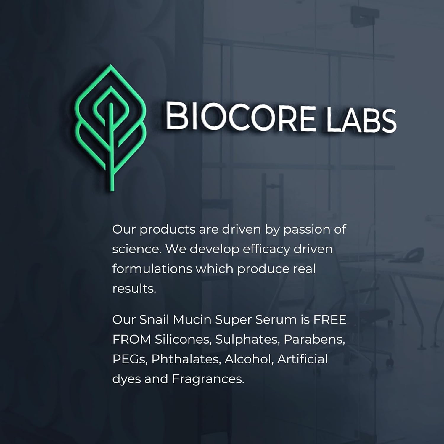 Advanced 3 IN 1 SNAIL MUCIN SUPER SERUM infused with FACELIFT Peptide by BIOCORE LABS™ Plumping,Moisturizing,Healing Serum for face 100ml 3.38 FL. OZ.