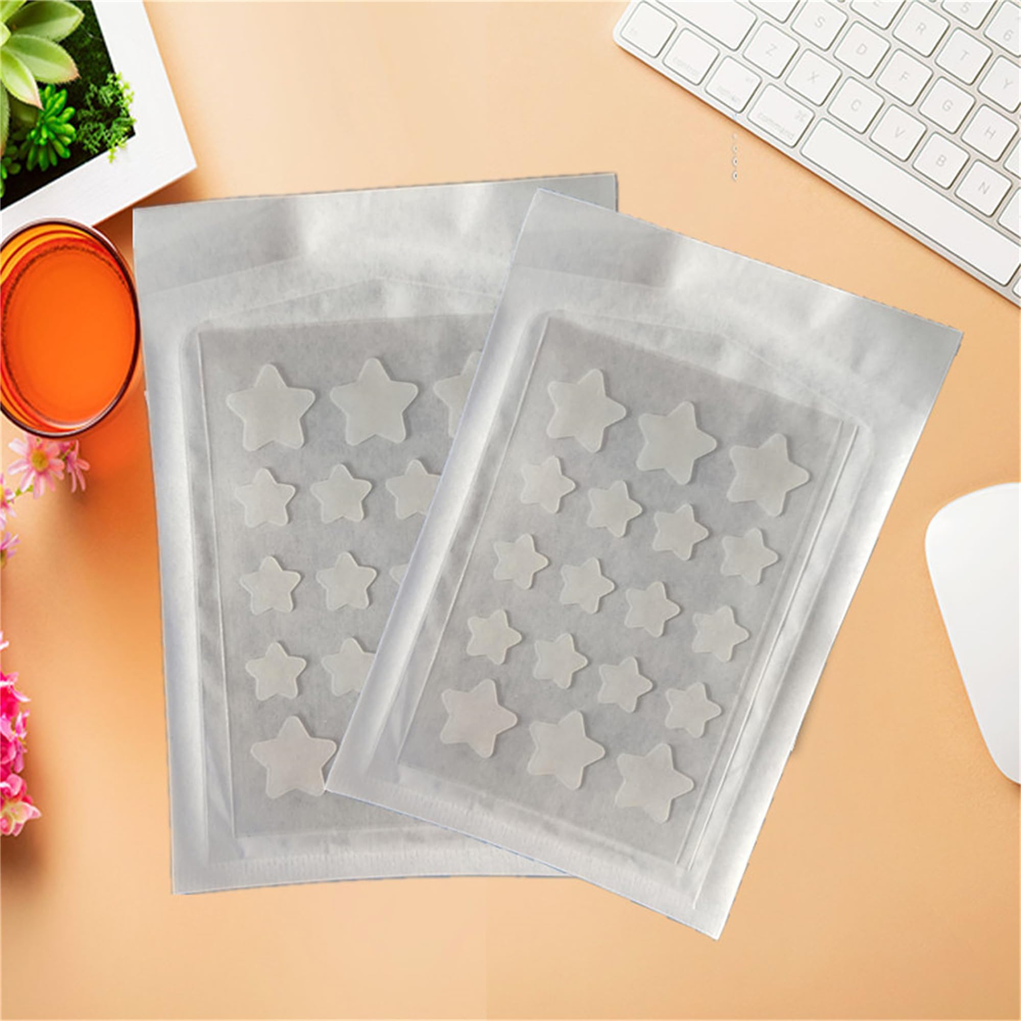 Pimple Patches for Face 36pcs Transparent Star Hydrocolloid Acne Patches - Pimple Patch Zit Patch and Pimple Stickers