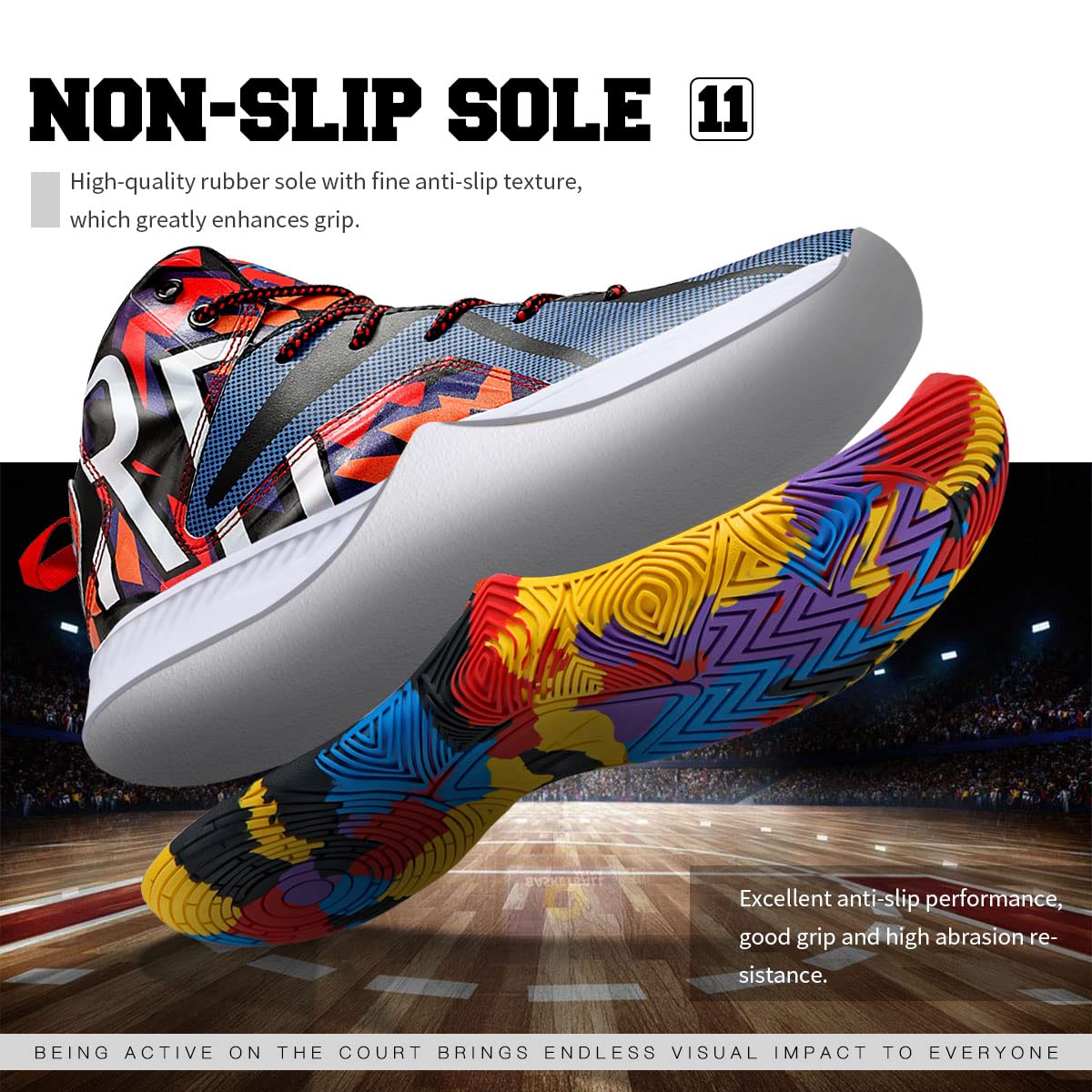 Zapatillas de baloncesto para niños niñas cómodas camuflaje 34 EU