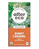 Alter Eco | Dark Chocolate Bars | Pure Dark Cocoa, Fair Trade, Organic, Non-GMO, Gluten Free (Burnt Caramel)