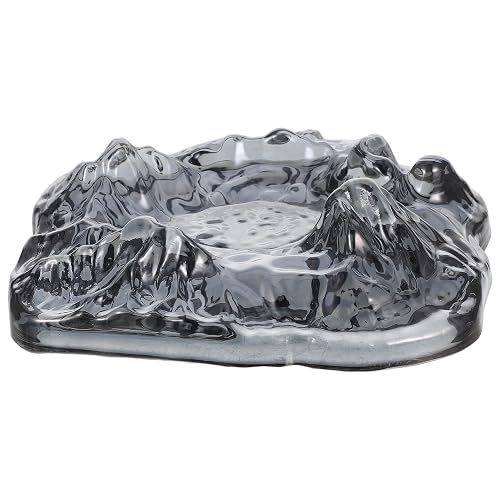 Windproof Cigar Ashtray for Outdoors and Indoor Use, Crystal -inspired