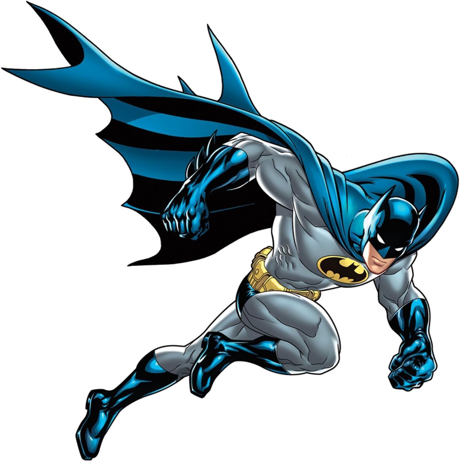 RMK1864GM Batman Peel and Stick Wall Decals, Blue